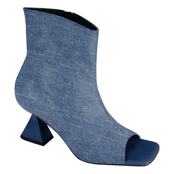 Couro Jeans Azul
