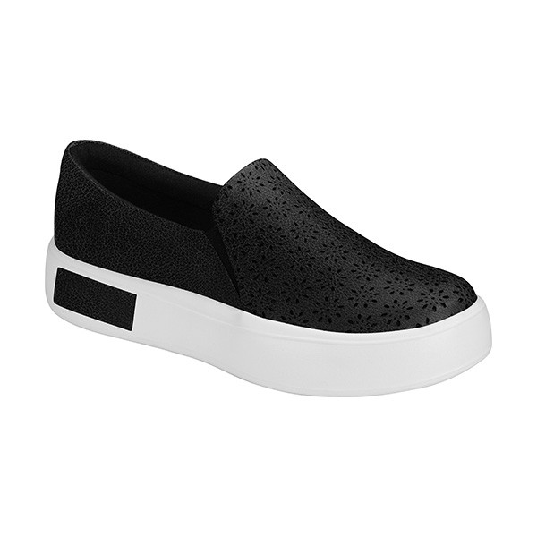 Couro Soft Preto + Sola Branca