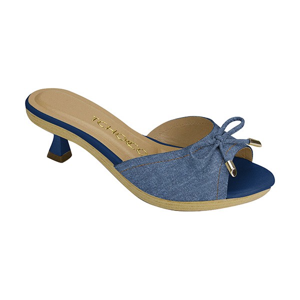 Couro Jeans Azul