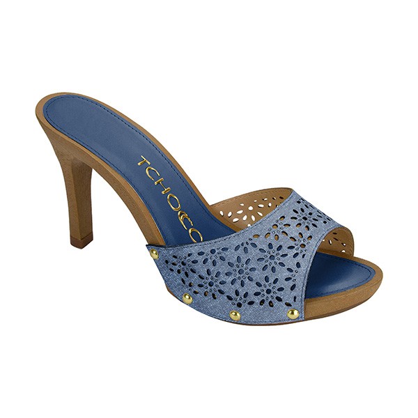 Couro Jeans Azul