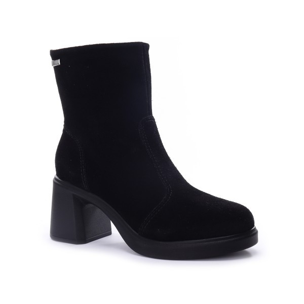 Couro Suede Preto