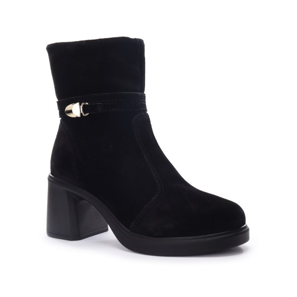 Couro Suede Preto