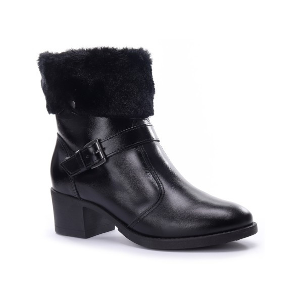 Couro Caseina Preto