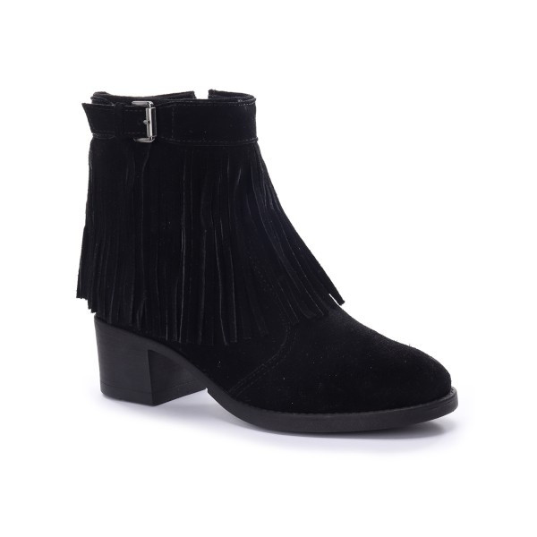  Couro Suede Preto
