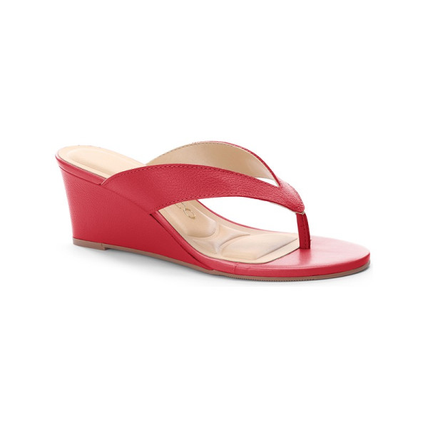 Sandália Couro Soft Red