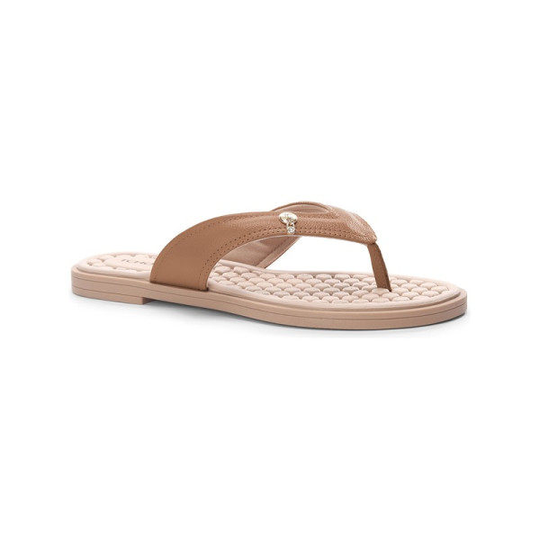 Rasteira Couro Soft Camurça