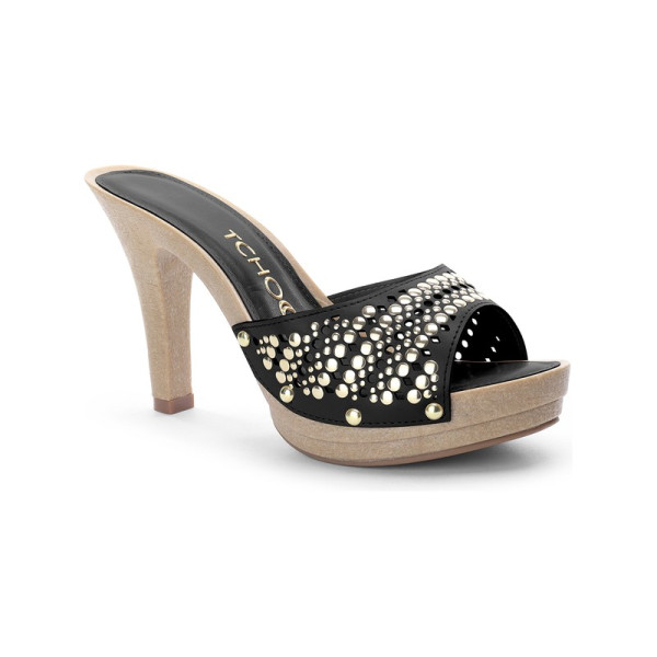 Tamanco Napa Like Preto