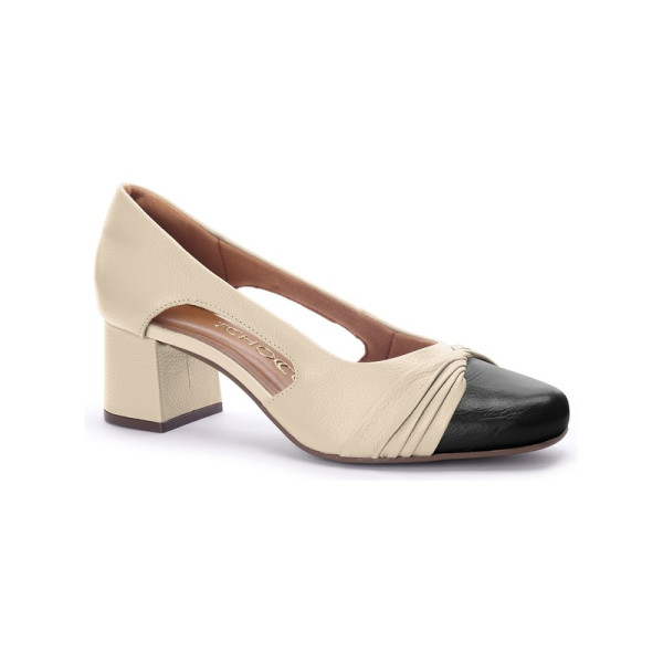 Couro Caseina Preto + Couro Soft Manteiga